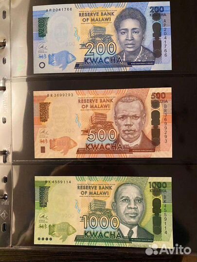 Банкноты весь мир набор 3