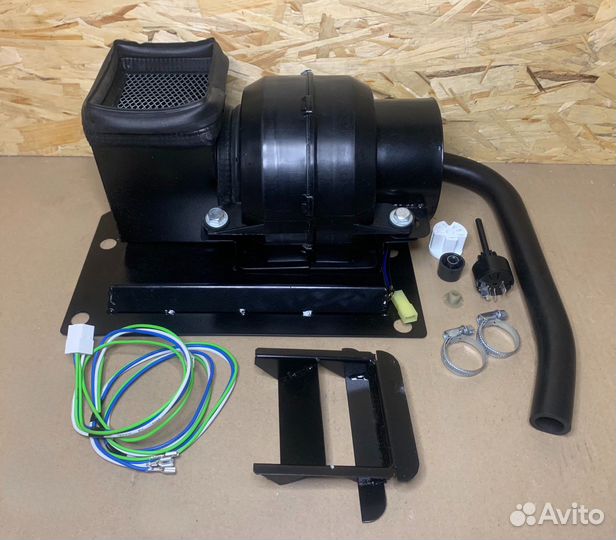 Печка нивы под капот металл