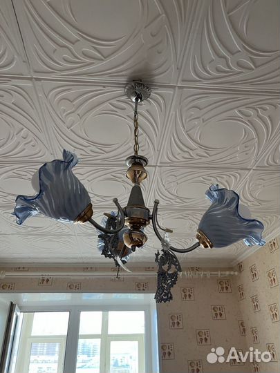 Светильник потолочный подвесной бу