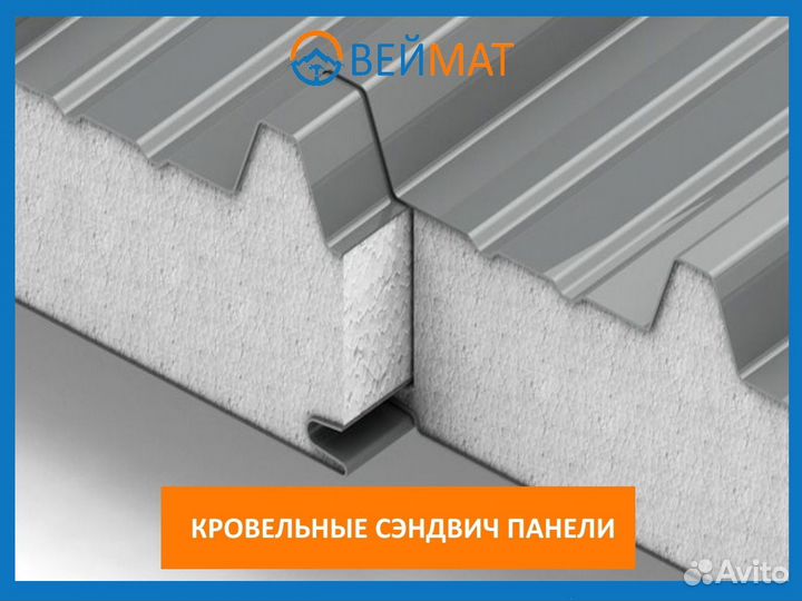 Кровельная сэндвич-панель (NSK79)