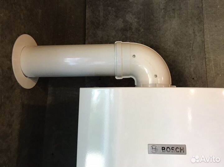 Удлинитель выхлопной трубы для двухконторного котл