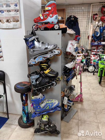 Роликовые коньки детские раздвижные