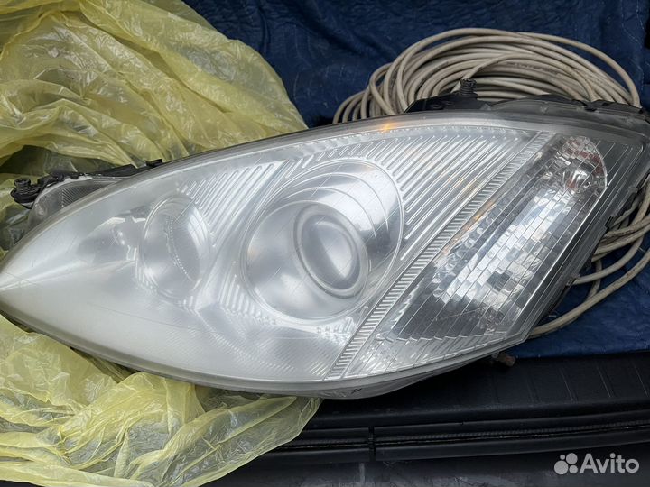 Фара передняя левая на мерседес s класс