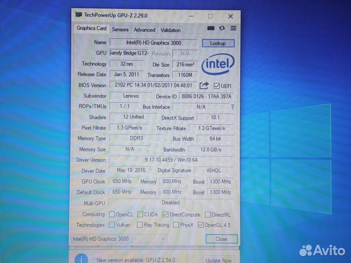 Ноутбук lenovo g570