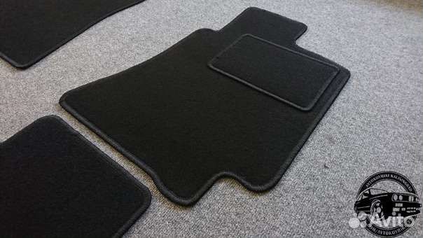 Автоковрики для Toyota Altezza, чёрные