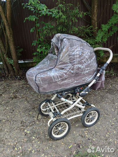 Коляска в клетку esperanza Kashemir 2 в 1