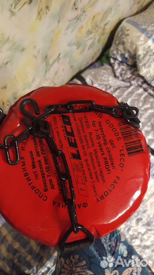 Боксерский мешок Leco, груша, 8 кг, для 7-10 лет