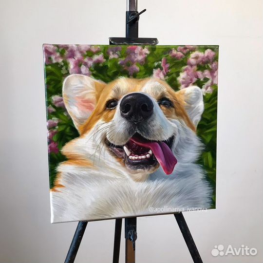 Портрет домашнего животного по фото