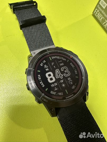 Garmin fenix 7X pro solar