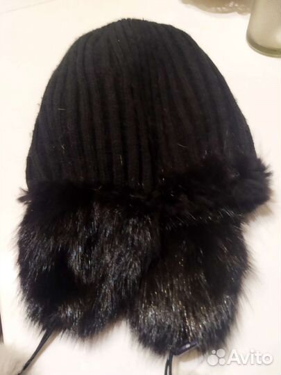 Шапка зимняя для девочки 52 54