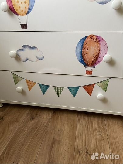 Комод детский пеленальный столиком