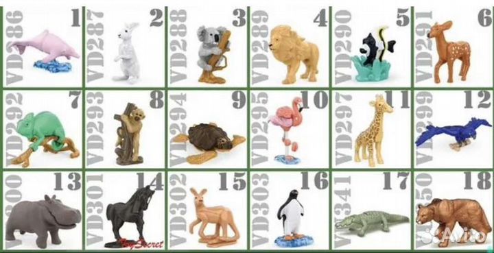 Киндеры из серии Натунс 2022 и другие