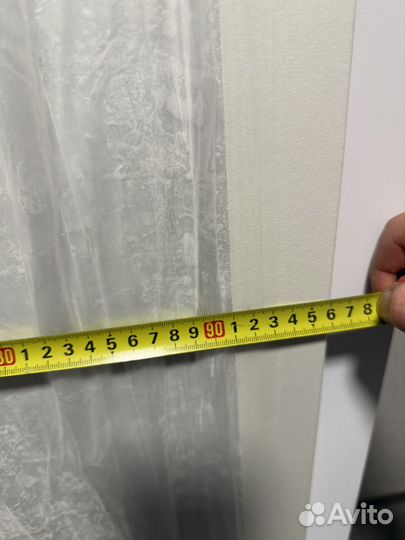 Входная дверь металлическая белая