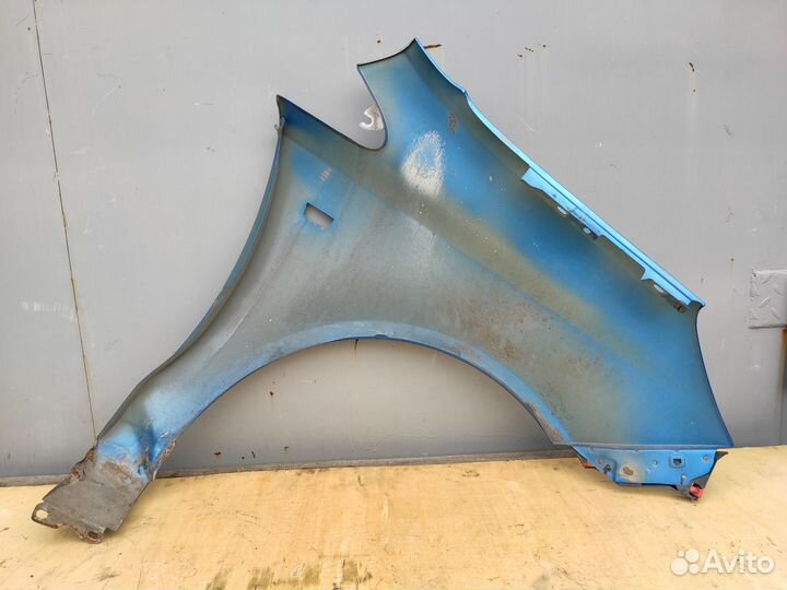 Крыло переднее левое на Opel Corsa D