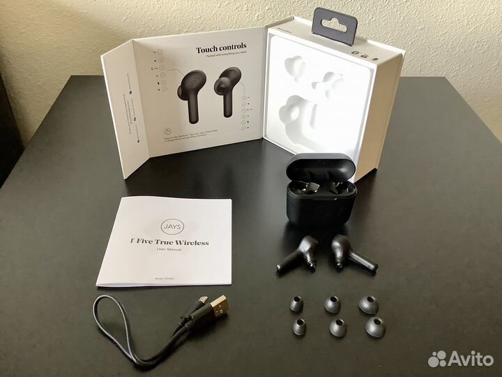 Новые Беспроводные наушники jays f-Five