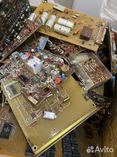 Радиодетали и платы СССР