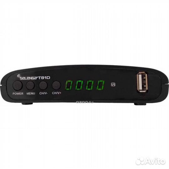 Ресивер DVB-T2/C Selenga T81D с интернет