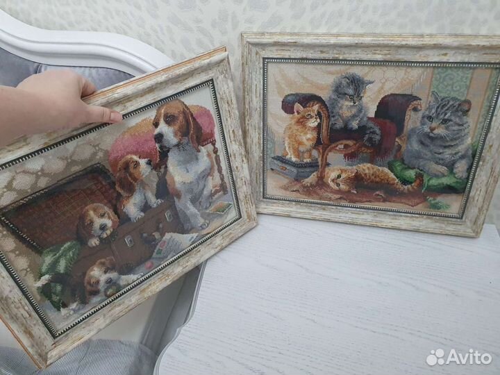 Картина вышитая крестом