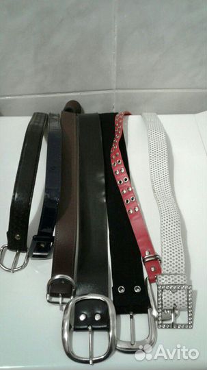 Ремни разные7 штук одним лотом