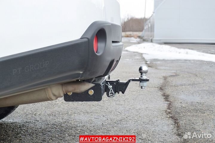 Фаркоп (тсу) под квадрат для nissan X-Trail