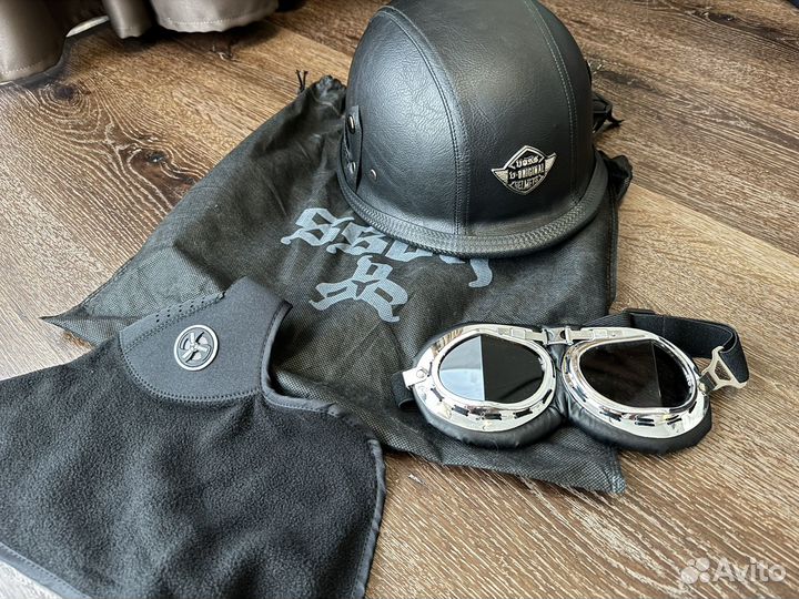 Шлем для мотоцикла открытый