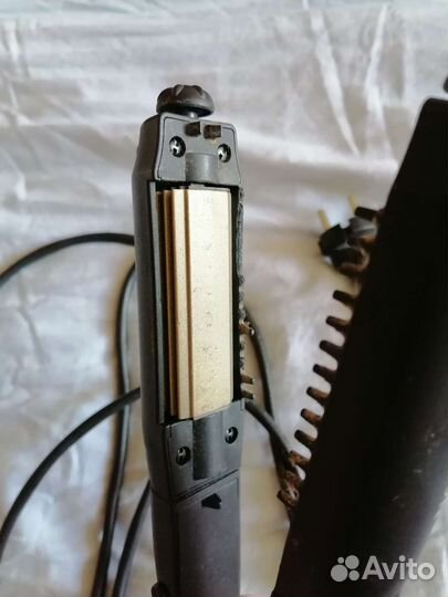 Выпрямитель щипцы для волос несколько насадок