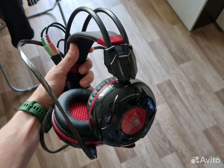 Игровые наушники bloody