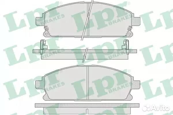 Колодки тормозные дисковые