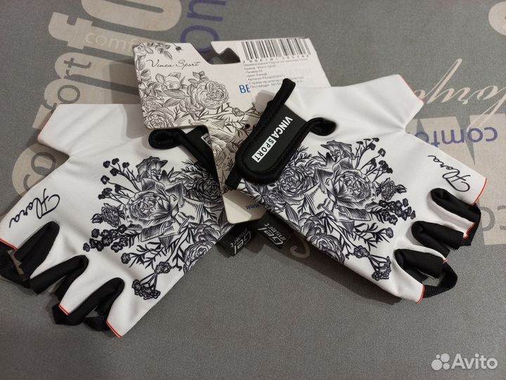 Перчатки велосипедные. Новые