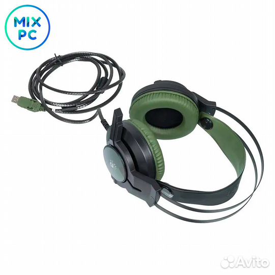 Наушники с микрофоном A4Tech Bloody J450 черный/зе