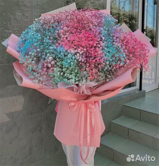 Радужная Гипсофила с WOW-Эффектом