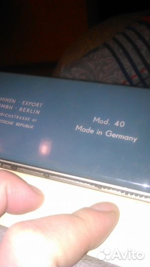 Печатная машинка Erika 40