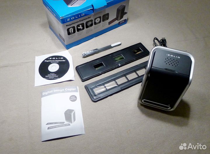 Zolid 771. цифровой сканер фотопленок и слайдов