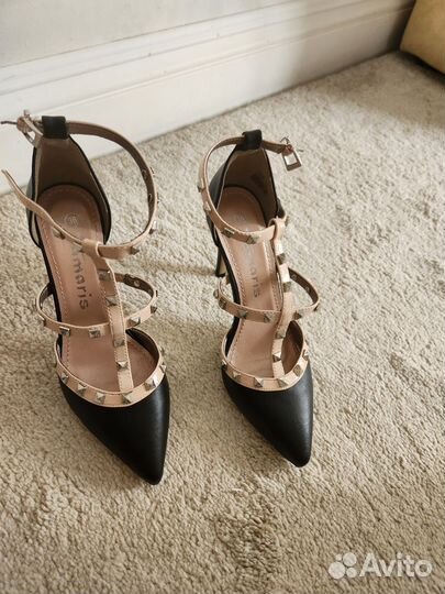 Босоножки женские 36 размер черные новые