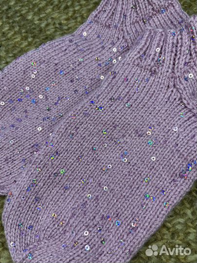 Вязанные носки