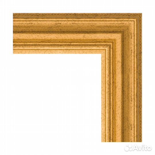 Зеркало настенное evoform в багетной раме состаре