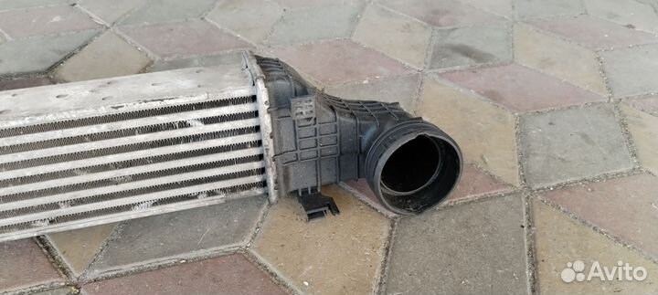 Радиатор интеркулера на мерседес w203