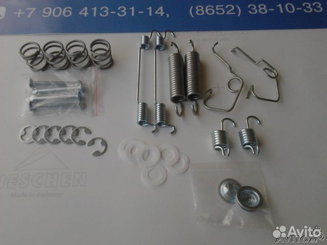 Ремкомплект тормозных барабанов Форд Транзит D254