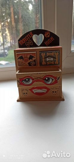 Детский игрушечный комод для кукол