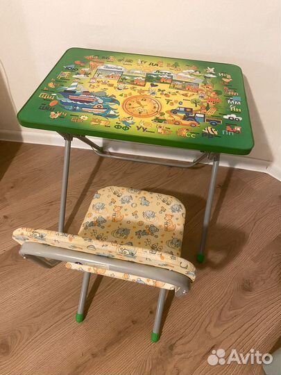 Комплект стол и стул детский