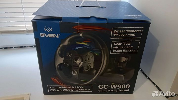 Игровой руль sven GC-W900