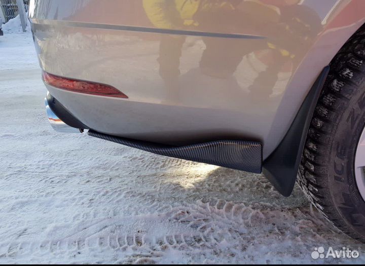 Накладка заднего бампера Skoda Octavia