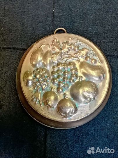 Форма для выпечки медная 