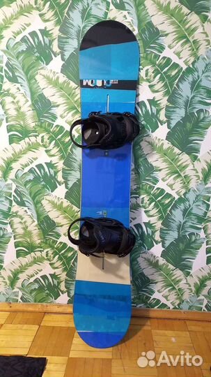 Сноуборд Burton - полный комплект с чехлом