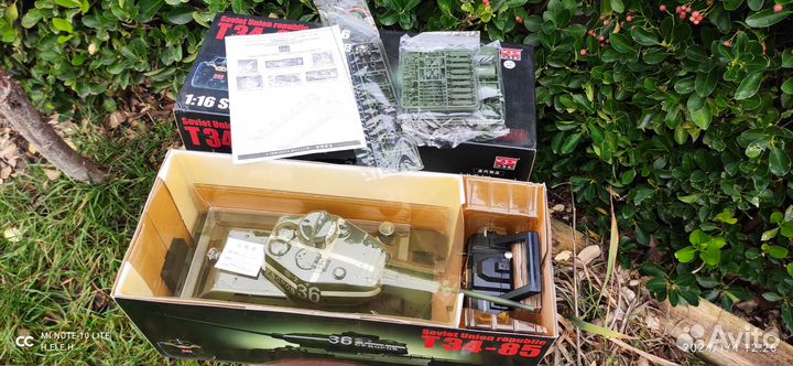 Радиоуправляемая модель Т34-85