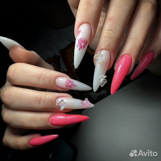 Маникюр,покрытие,наращивание ногей