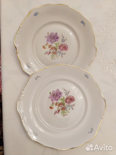 Блюда для сервировки Дулево.Майсенский букет