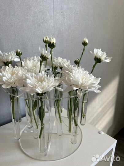 Вазы с колбами