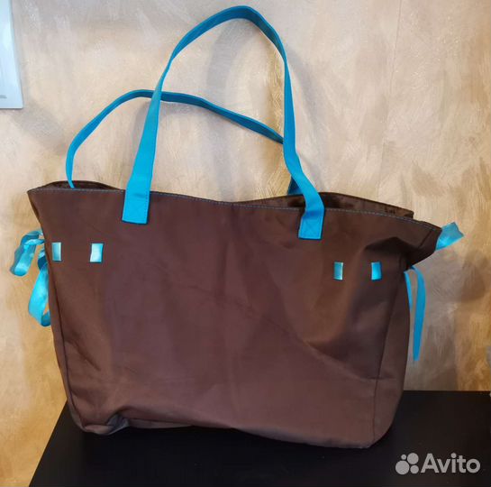 Cумка пляжная на кнопке