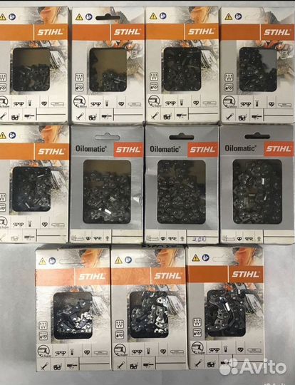 Цепи stihl на 50,55 звеньев (в наличии)